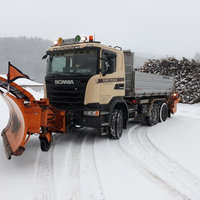 3-Achs-LKW im Winterdienst von Rupert Pichler Transporte