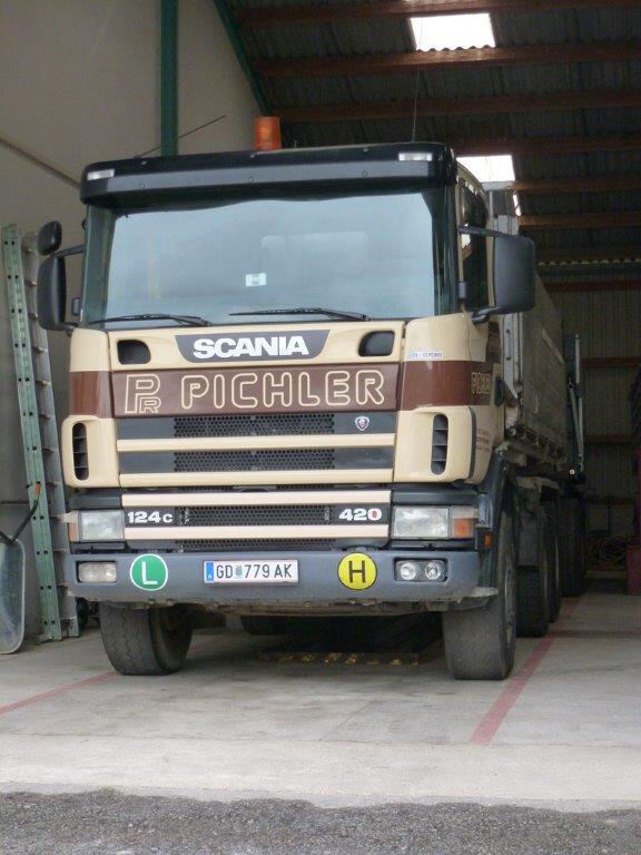 3-Achs-LKW von Rupert Pichler Transporte