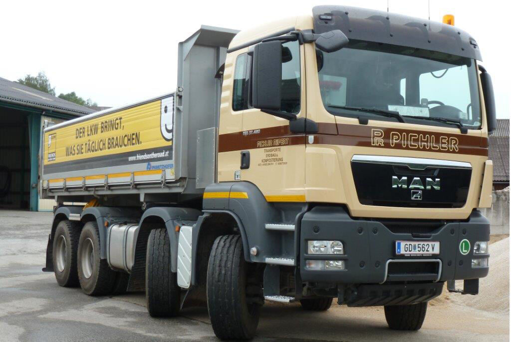 4-Achs-LKW von Rupert Pichler Transporte